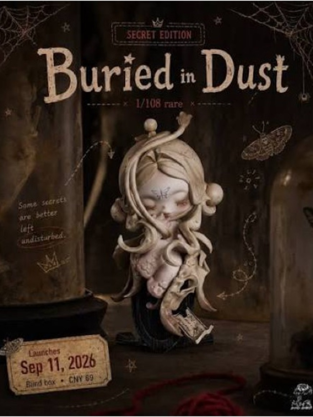 The Attic of Oddities Buried in Dust Secret Edition Figure